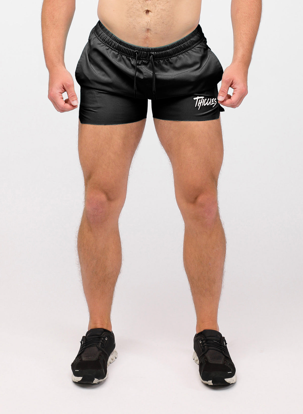 BLACK 4" CLASSIC SHORTS
