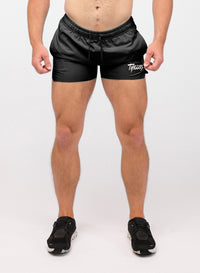 BLACK 4" CLASSIC SHORTS