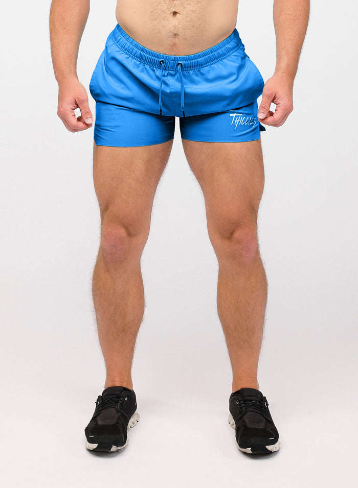 BLUE 4" CLASSIC SHORTS